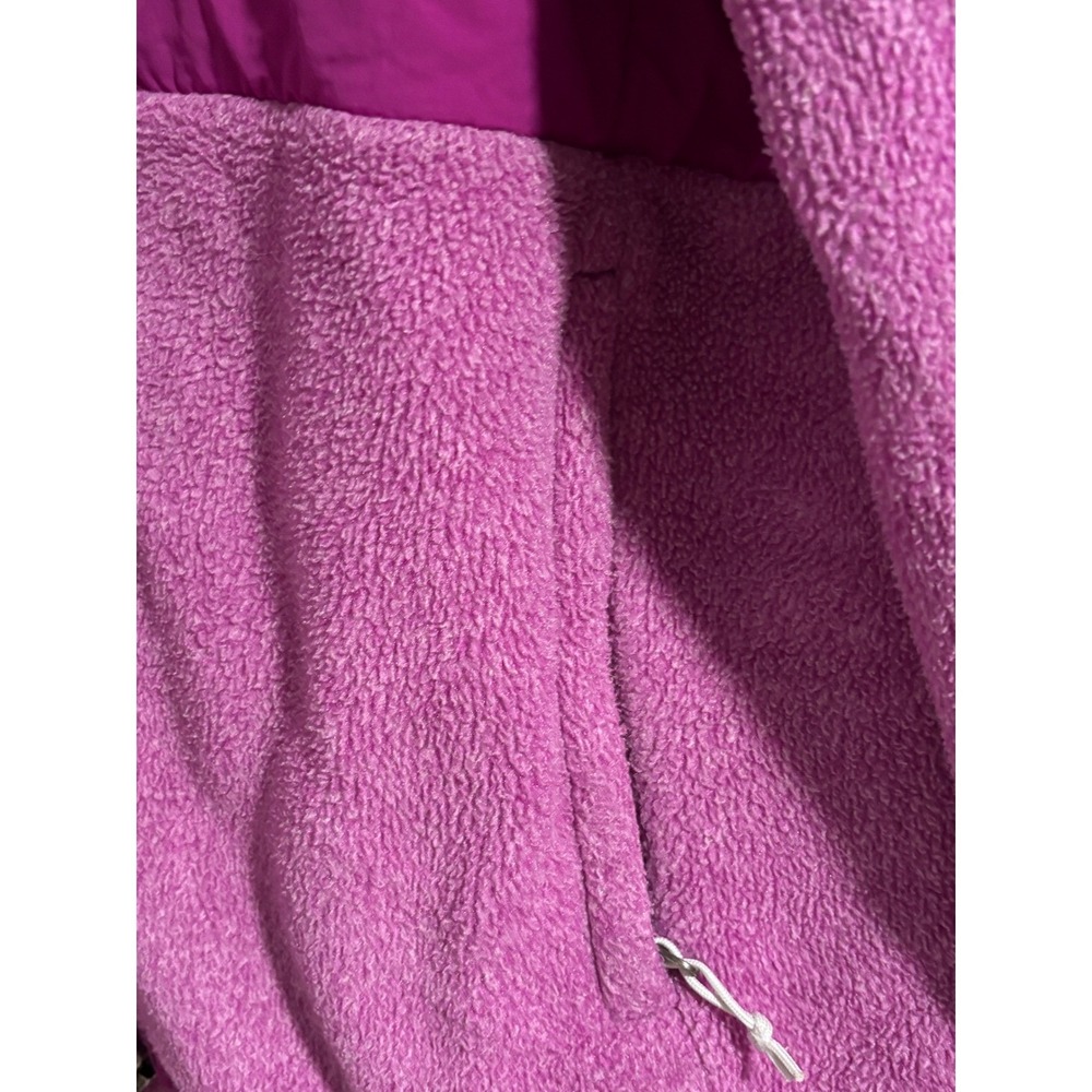 The North Face Denali Purple Sherpa Fleece Jacket Fall Gorpcore Granola L - Picture 4 of 10